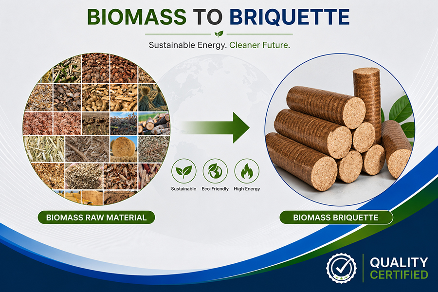 How to Produce briquettes