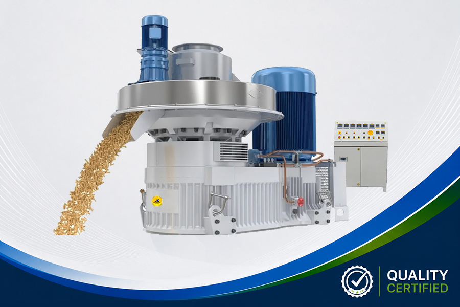 Vertical Ring Die Pellet Machine Manufacturer